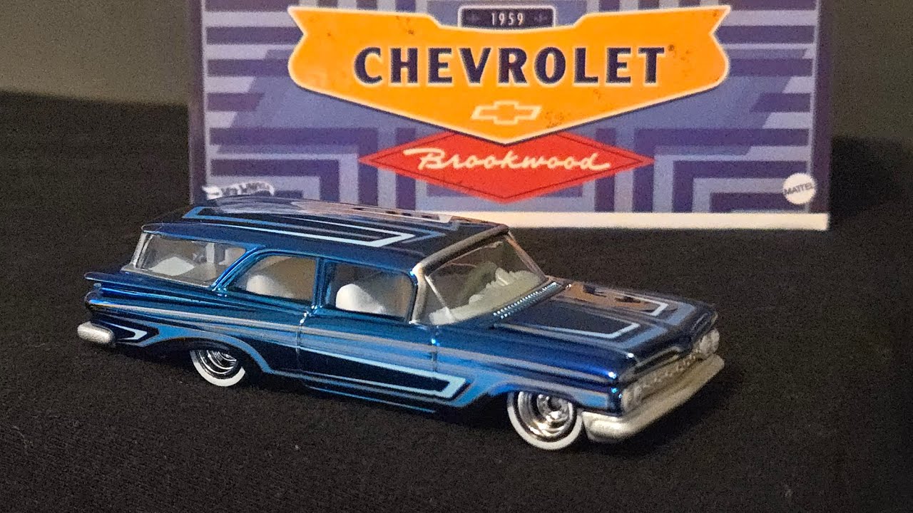 Opening 2025 Hot Wheels RLC 1959 Chevrolet Brookwood - YouTube