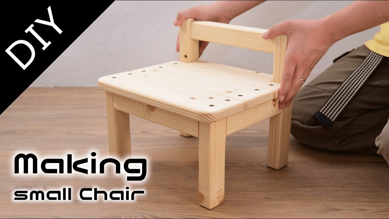 Making of a small chair - YouTube