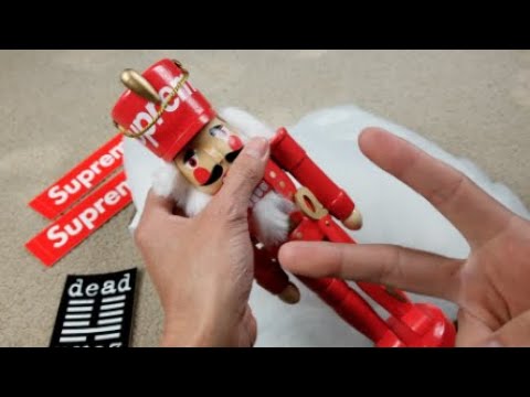 Supreme NUTCRACKER Red FW19 Week #16 Pick Up! - YouTube