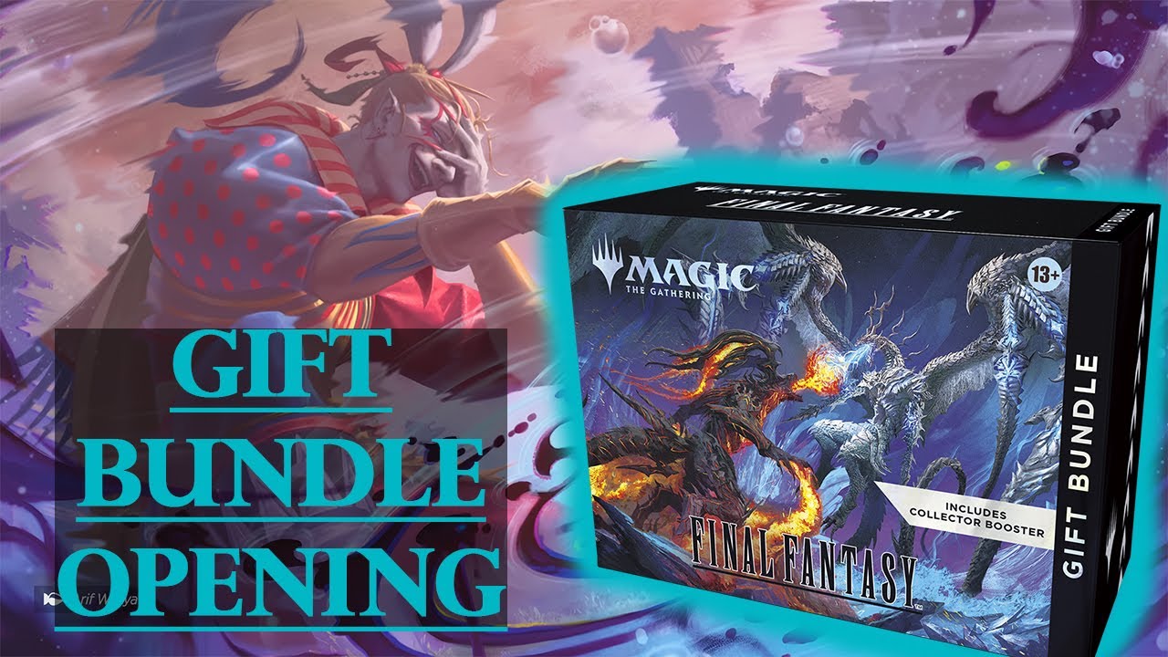 Final Fantasy Gift Bundle Opening | MTG | - YouTube