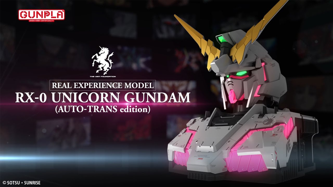 GUNPLA】REAL EXPERIENCE MODEL RX-0 UNICORNGUNDAM(AUTO-TRANS