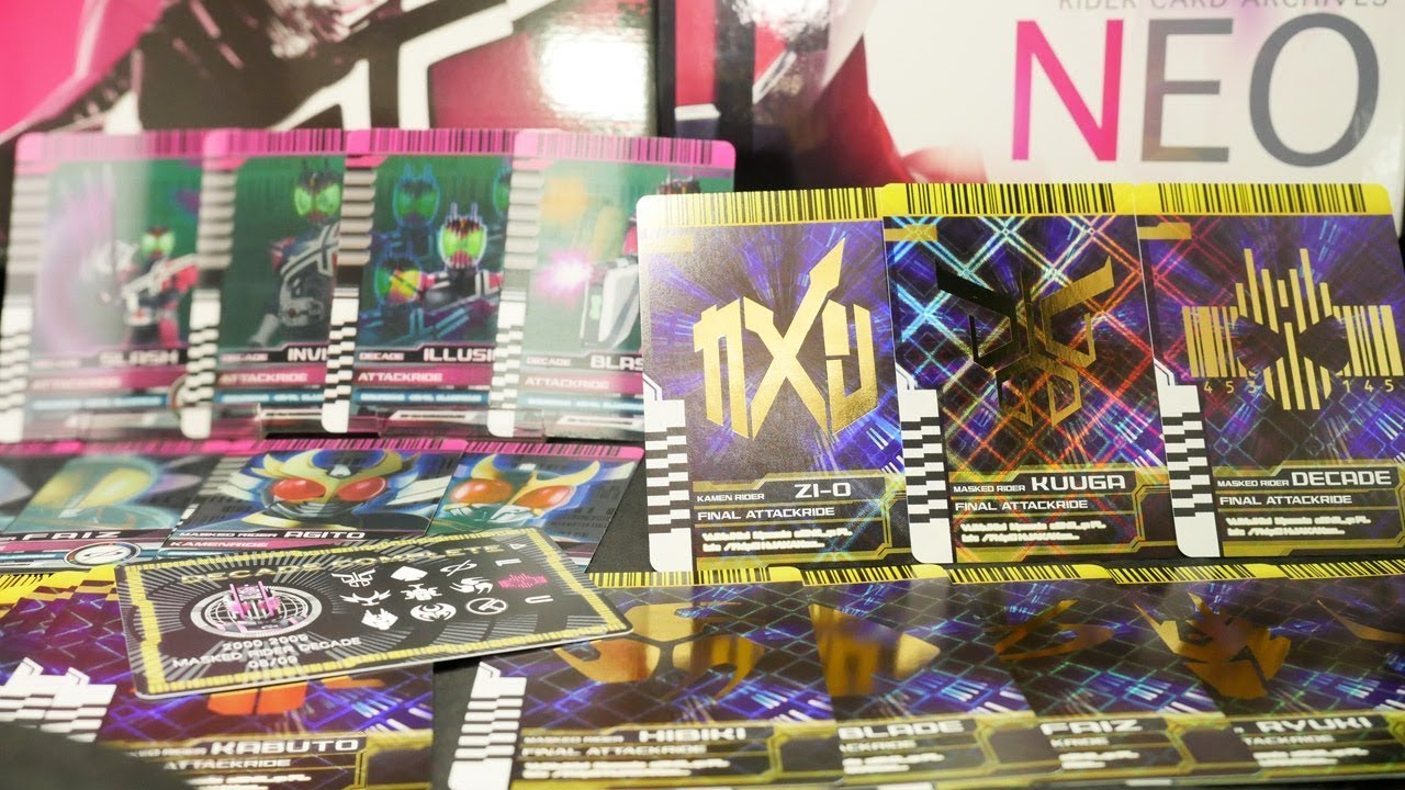 チェンジングカードがスゴい！」仮面ライダーディケイド【ライダー