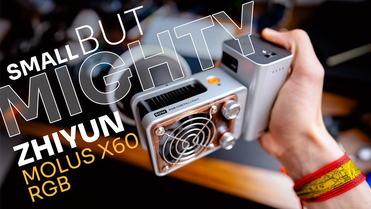 Real-world review: ZHIYUN Molus X60 RGB - YouTube