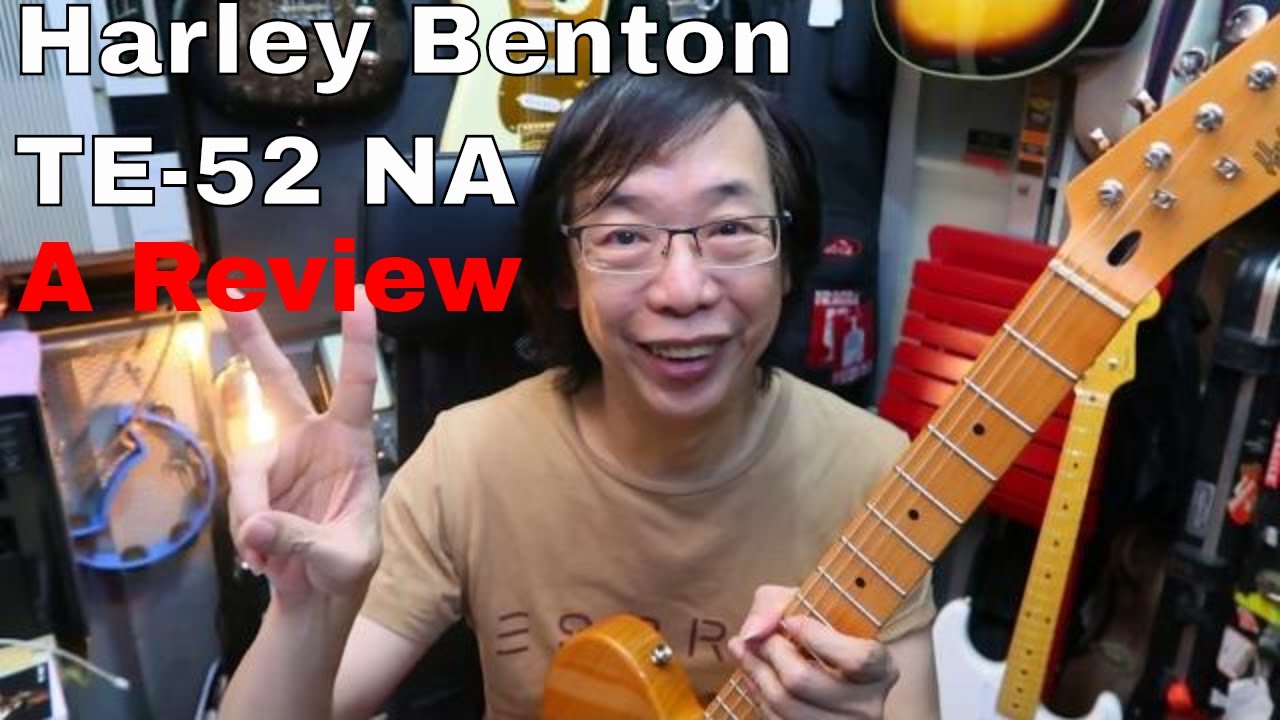 Harley Benton TE-52 NA Telecaster. A review - YouTube