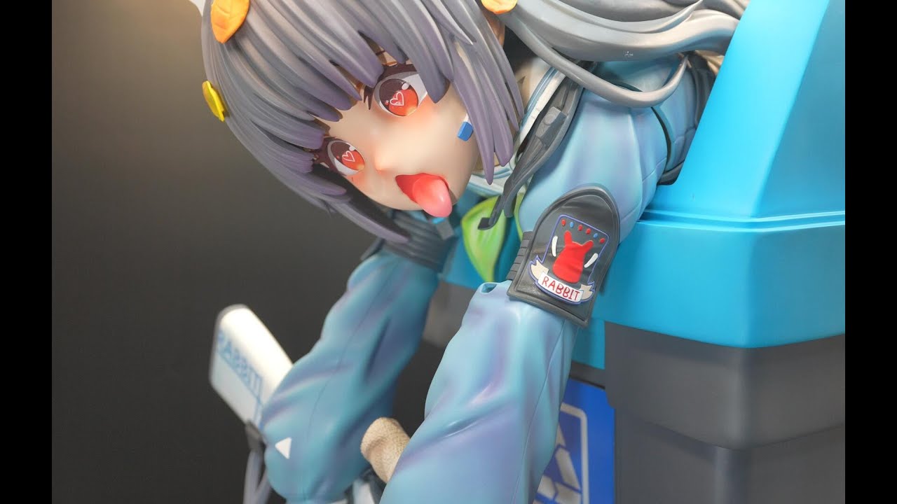 4K】霞沢ミユ 1/2 フィギュア 【ブルアカ】 - YouTube