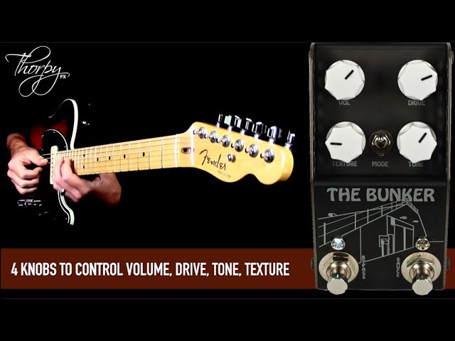 Thorpy FX The BUNKER Drive pedal - YouTube