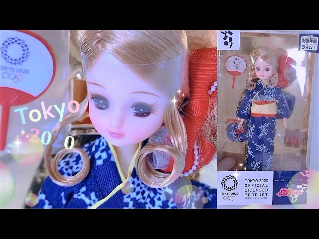 東京2020✨🎽⚾🎾⚽🏀🏈【リカちゃん】ドール👘『浴衣 東京2020