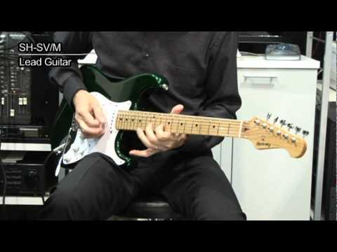 エレキギター「HISTORY（ヒストリー） SH-SV/M」の紹介 - YouTube