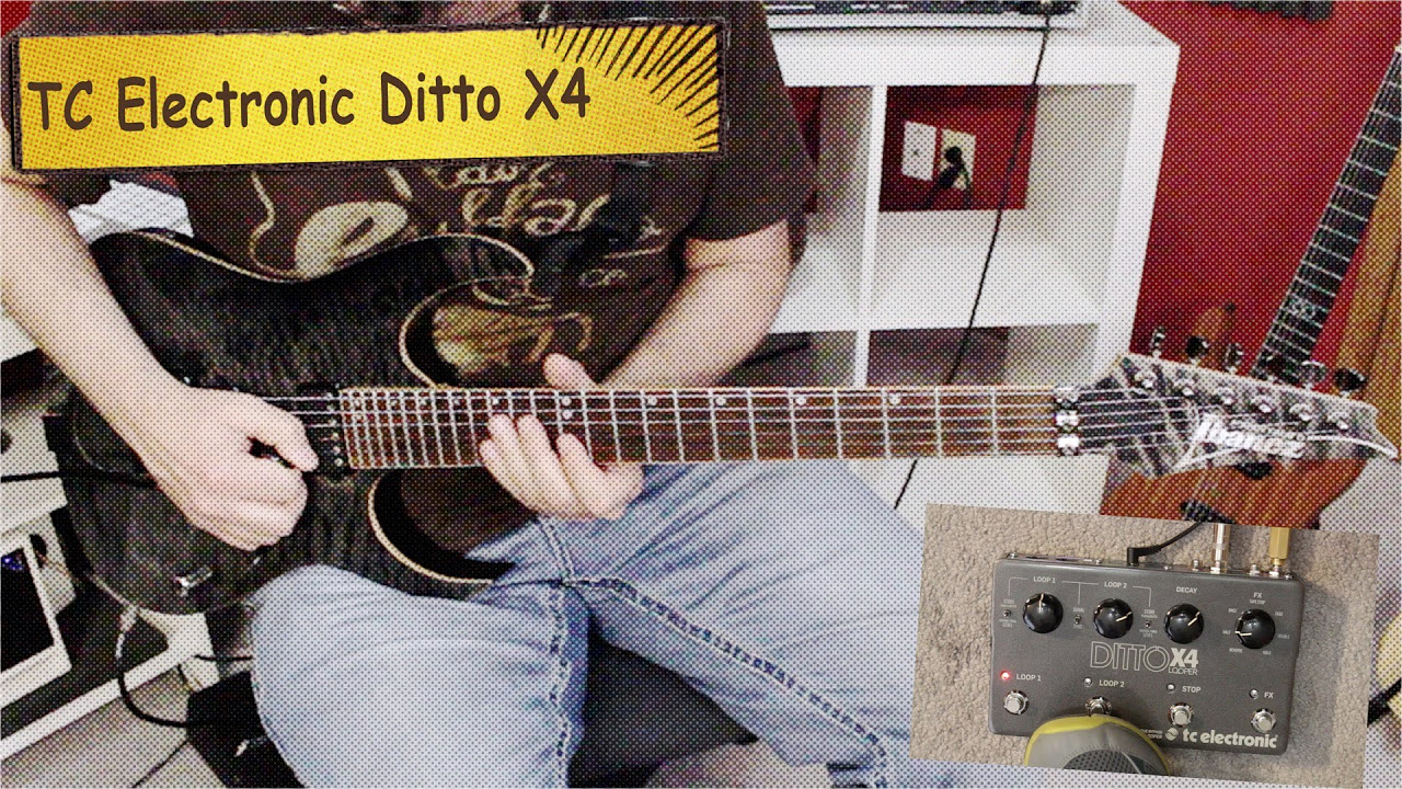 TC Electronic Ditto x4 Looper Review - YouTube