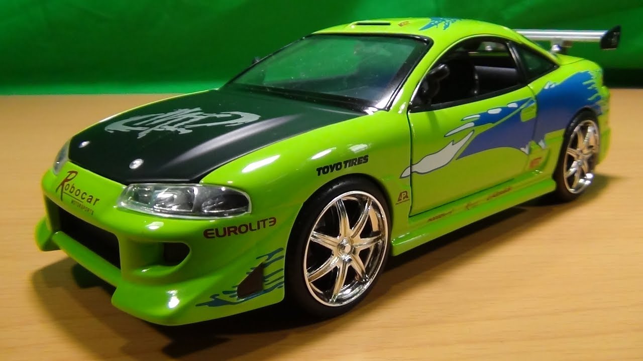 ジェイダトイズ 1/24 ワイルドスピード ブライアン 三菱 エクリプス