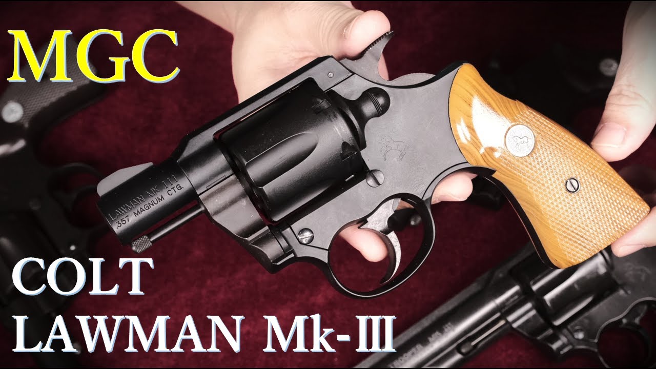 絶版 MGC COLT LAWMAN Mk-Ⅲ 2in HW：CAW版、MGCトルーパーなどと一緒