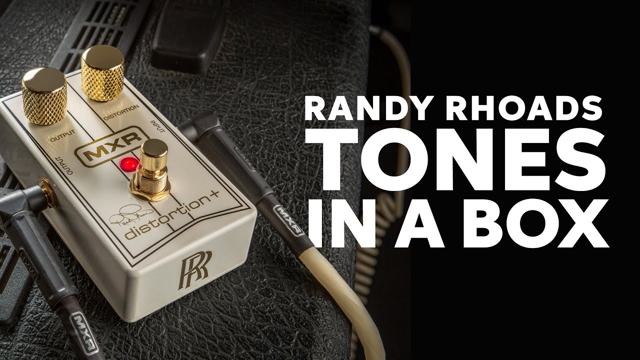 Whirlwind Rochester Series Gold Box Distortion Pedal, MXR