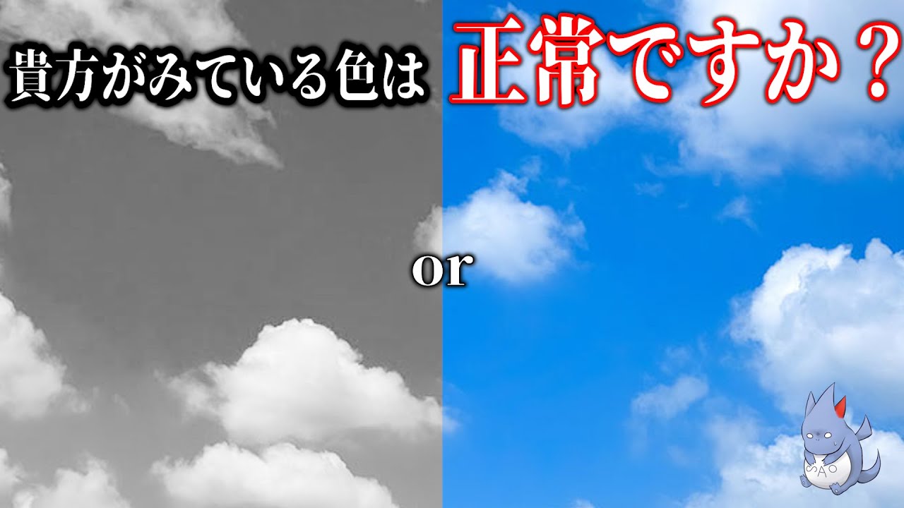 都市伝説】空は”青い”ですか？木々は”緑”ですか？本当に『その色』を