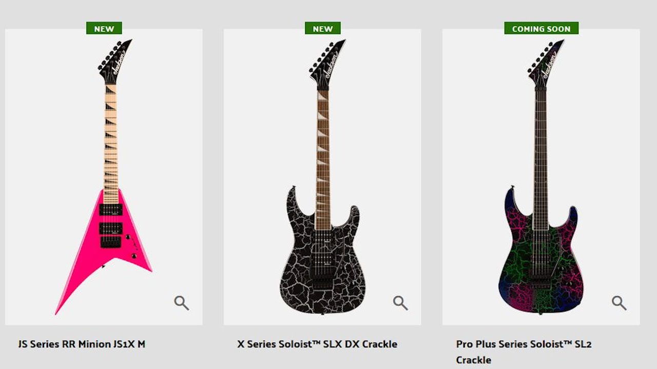 CHECKING OUT NEW MODELS BY JACKSON GUITARS - new arrivals 2024