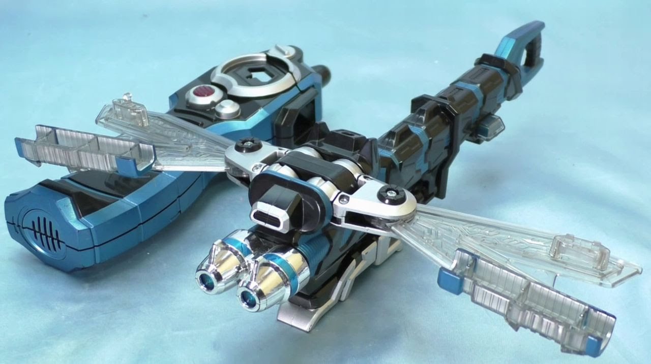 Transformation gun Drake Zector Kamen Rider Kabuto - YouTube