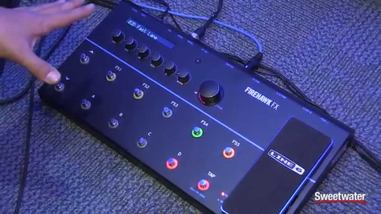 Line 6 Firehawk FX - Sweetwater at Winter NAMM 2015 - YouTube