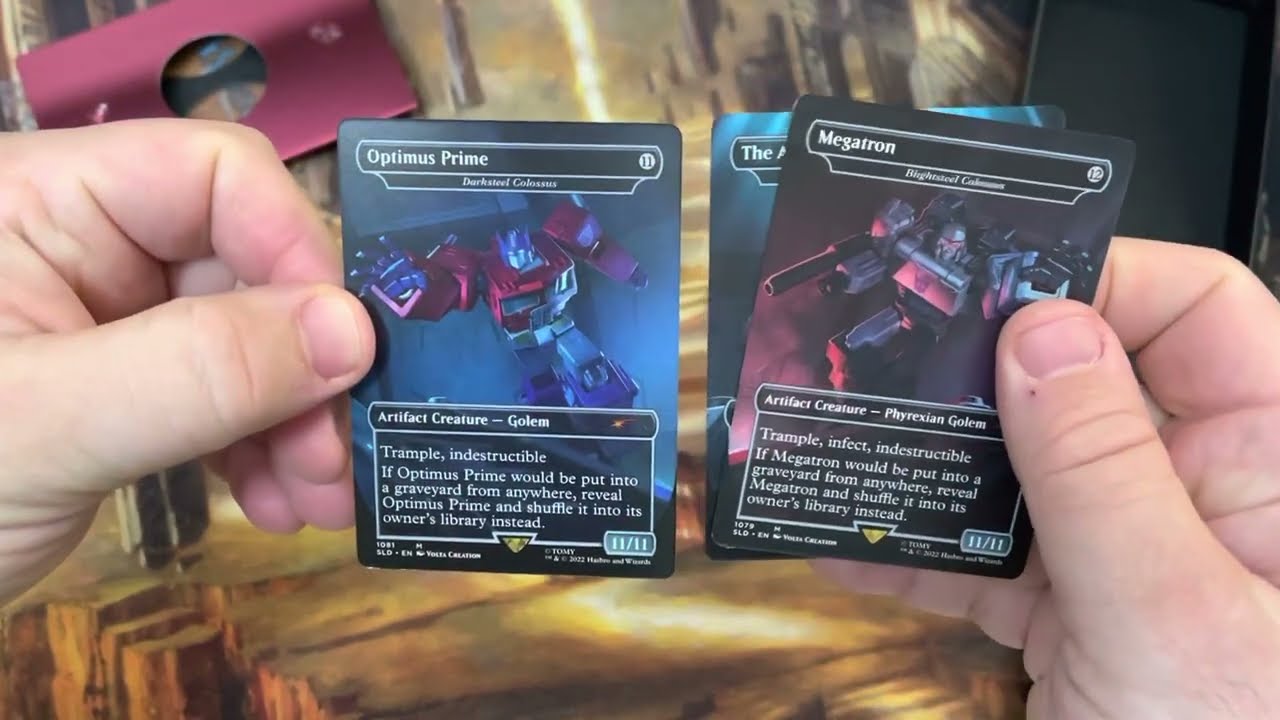 The PERFECT Secret Bonus Card | Secret Lair x Transformers