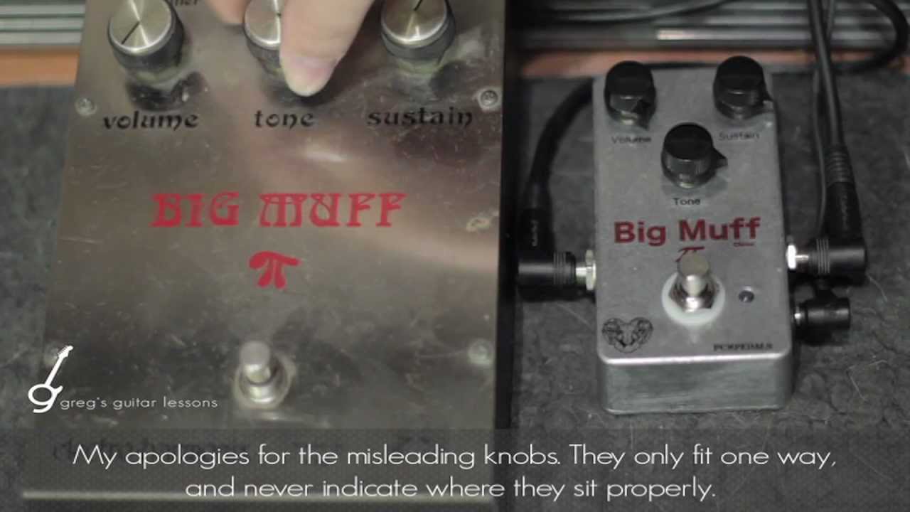 Quick Clip: Vintage Electro Harmonix Rams Head Big Muff vs. Clone