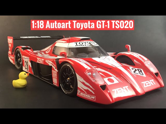 1:18 Autoart Toyota GT 1 TS020 Review! - YouTube