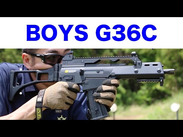 東京マルイ G36c 電動ガンBOYs をマック堺がレビューしてみた【良く