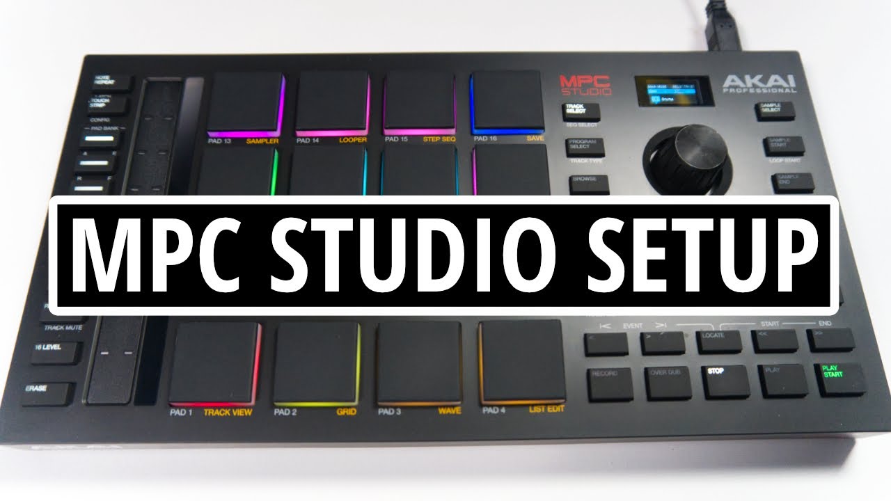 AKAI MPC STUDIO MK2 Complete Setup - Registration, Software