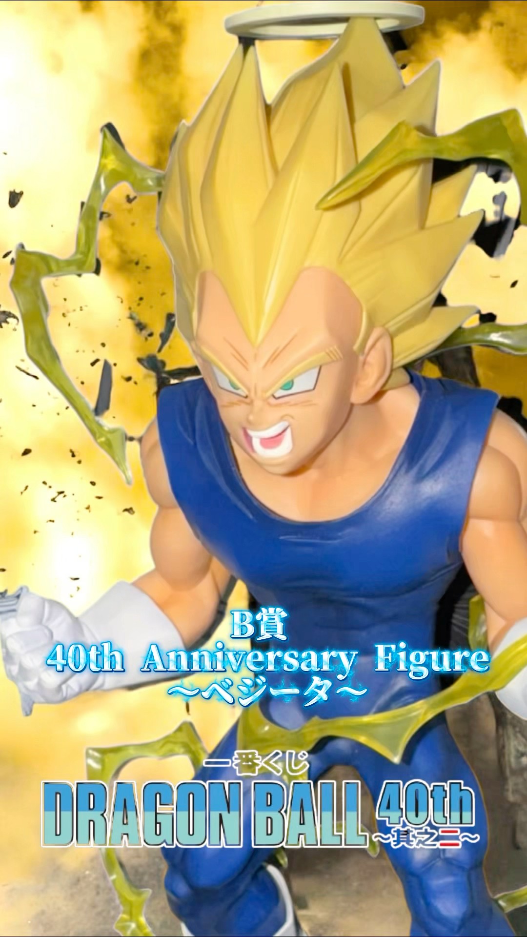 B賞 40th Anniversary Figure～ベジータ～】一番くじ DRAGON BALL 40th