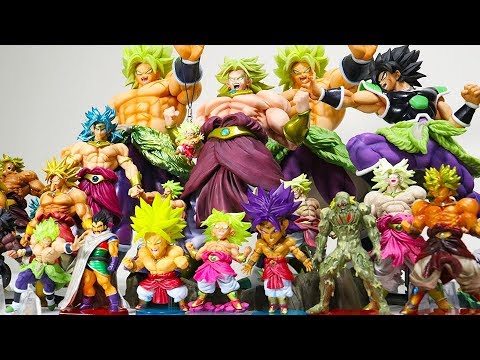 Review of past Broly figures!!【Dragonball super broly