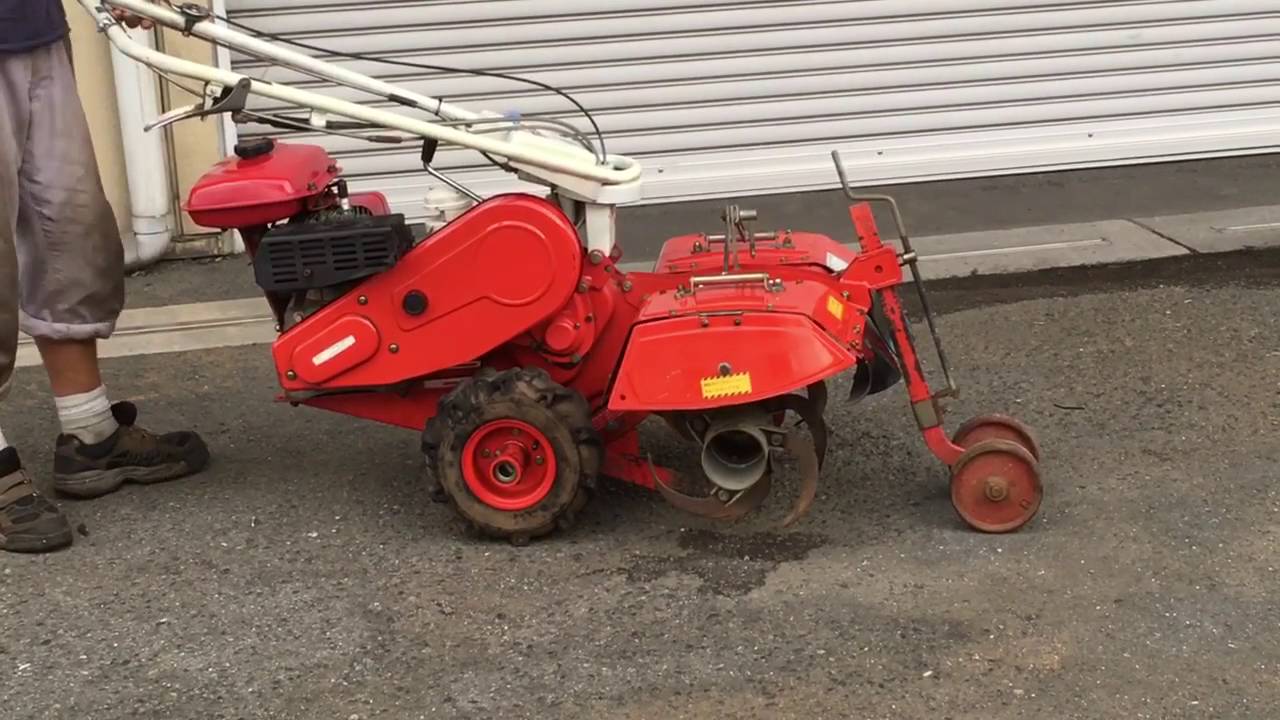 マメトラ リターンカルチ 5馬力 耕運機 MRV3 やってみた - YouTube