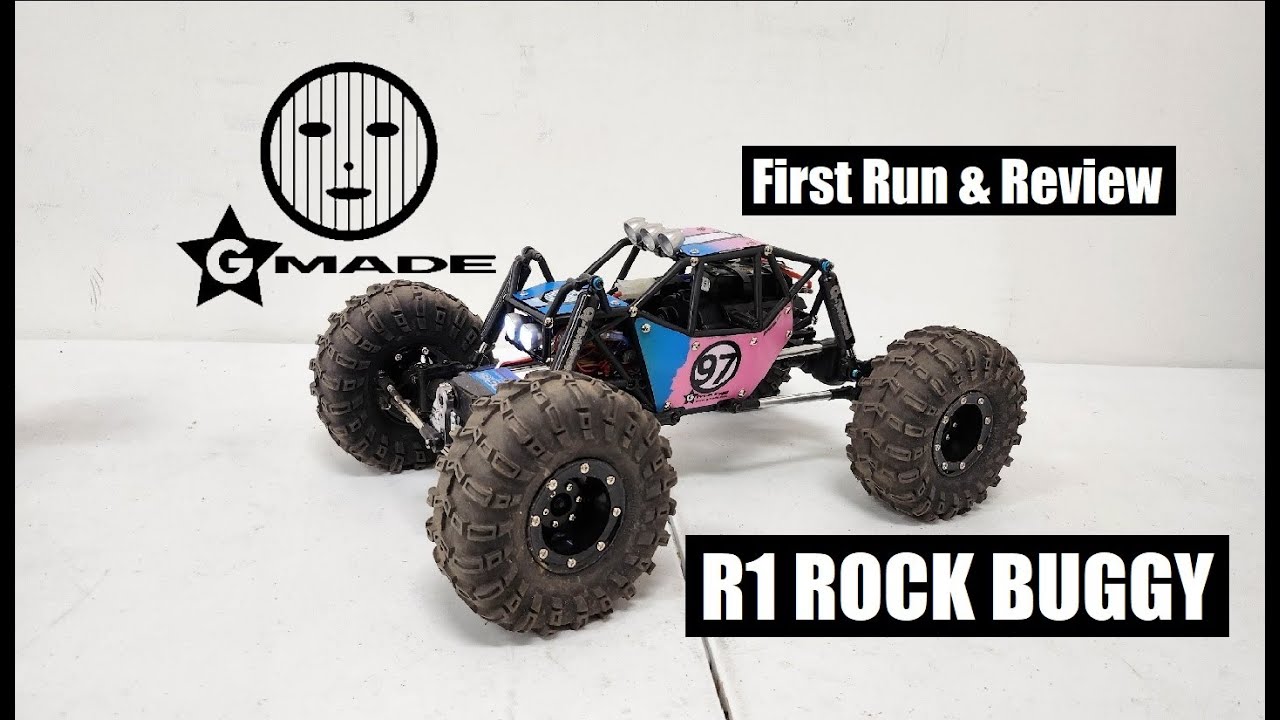 GMade R1 Rock Buggy First Run and Review! - YouTube