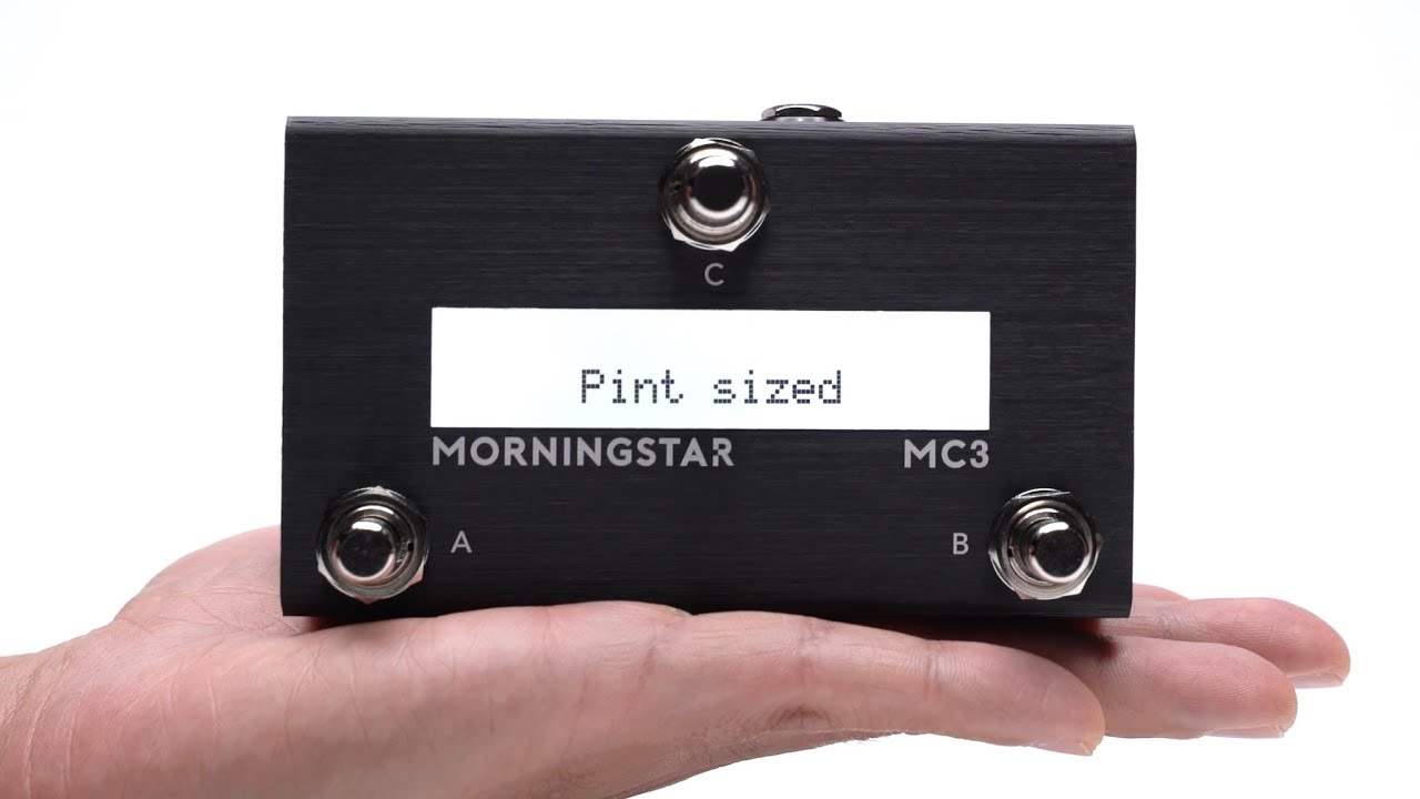 Introducing the Morningstar MC3 MIDI Controller - YouTube