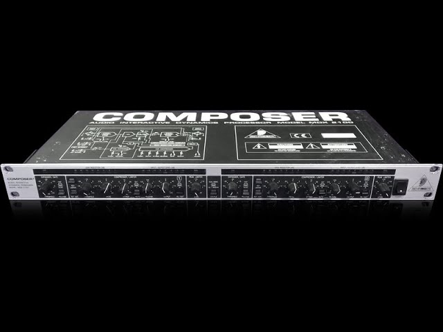 BEHRINGER COMPOSER AUDIO INTERACTIVE DYNAMICS PROCESSOR MODEL MDX