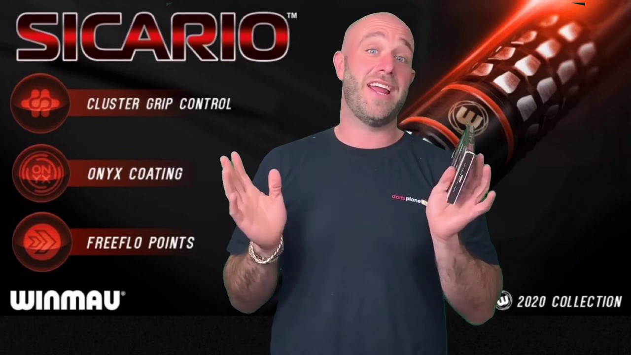WINMAU SICARIO DARTS REVIEW WITH ADAM WHITE - YouTube