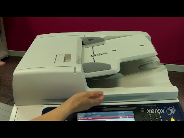 Xerox® WorkCentre® WC7435/7535/7830/7970i Single Pass DADF Jam