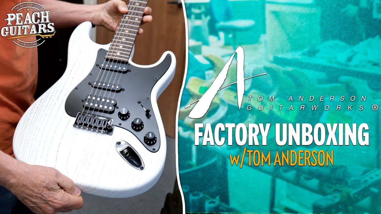 Exclusive Tom Anderson Unboxing: Four Guitars Revealed w/ Tom