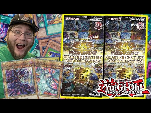 NEW BLUE-EYES & DARK MAGICIAN! Yu-Gi-Oh! Quarter Century Art