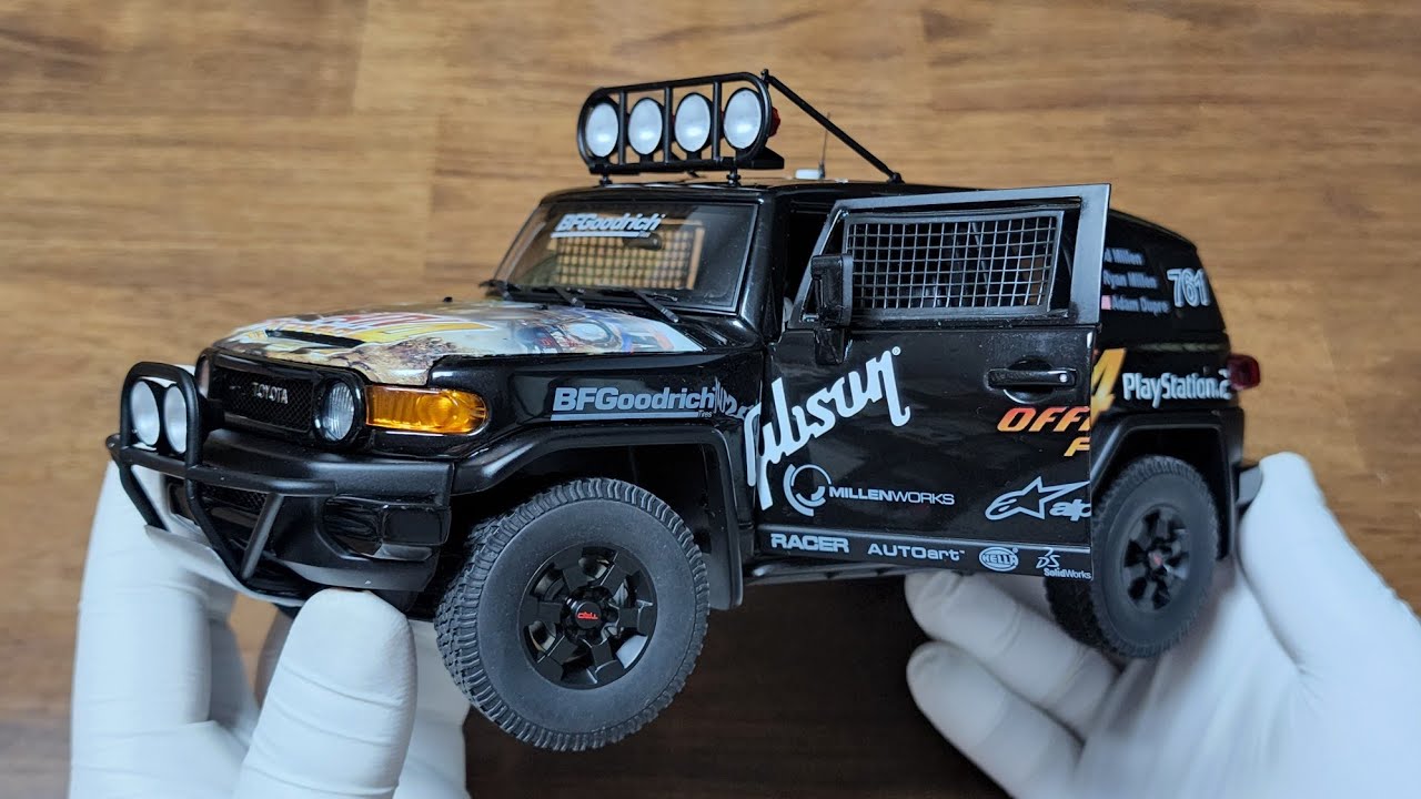 1:18 Diecast model car/ Toyota FJ Cruiser ATV4 by Autoart review