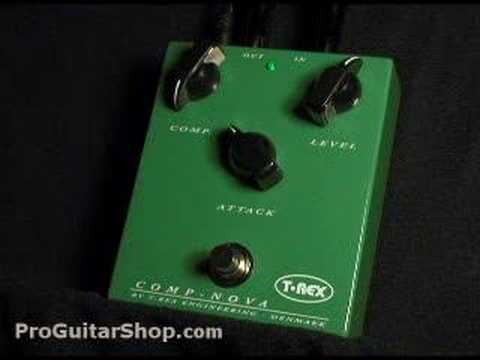 T-Rex Comp-Nova Compressor Pedal - YouTube