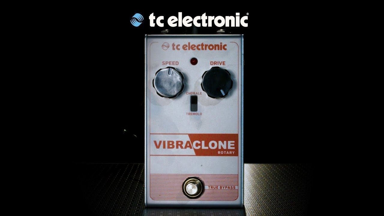 TC Electronic Vibraclone Rotary Emulator | Gear4music demo - YouTube