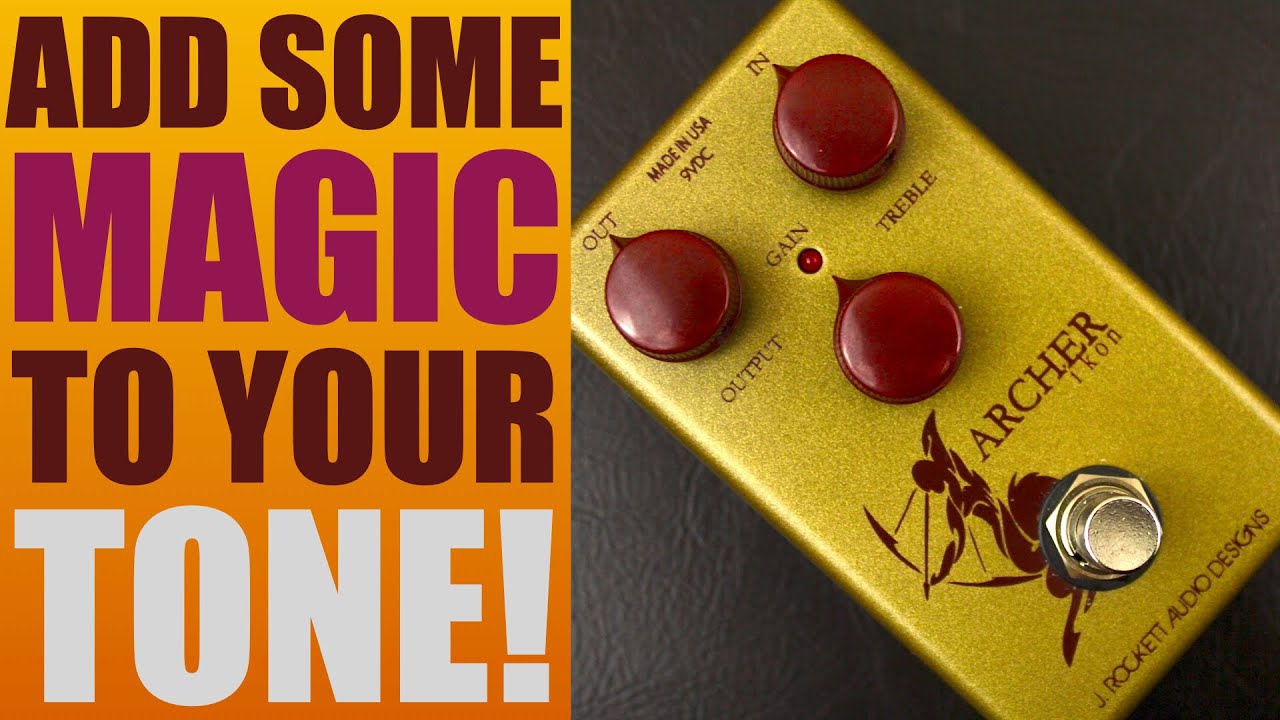UNBOXING The J. Rockett Archer Ikon Gain Pedal - YouTube