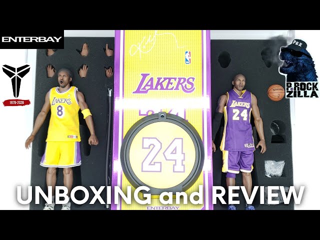 Enterbay NBA Real Masterpiece Kobe Bryant 3.0 Two Pack 1/6 Scale