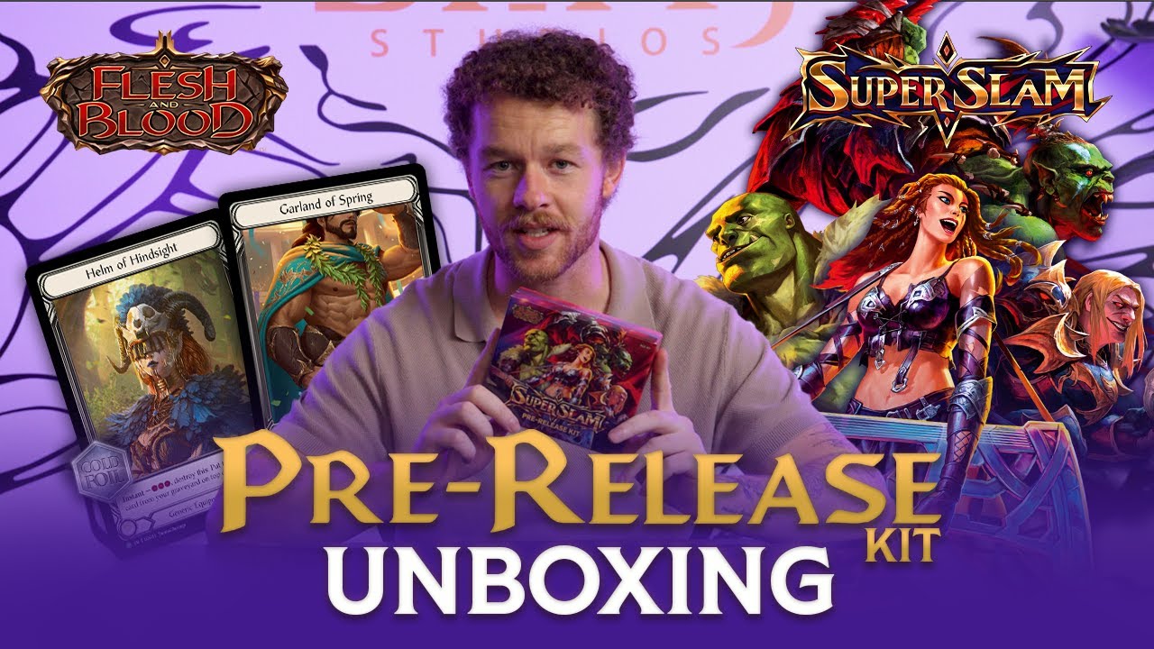 Super Slam Pre-Release Kit Unboxing | Retailer Guide - YouTube