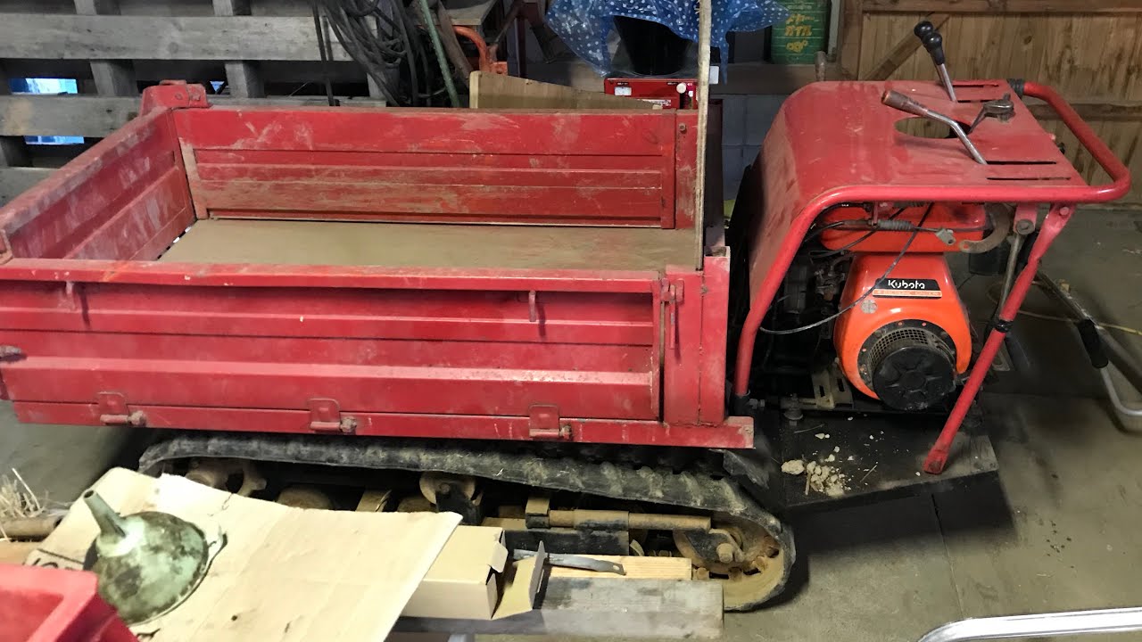 クボタトップカー（運搬車）始動テスト - YouTube