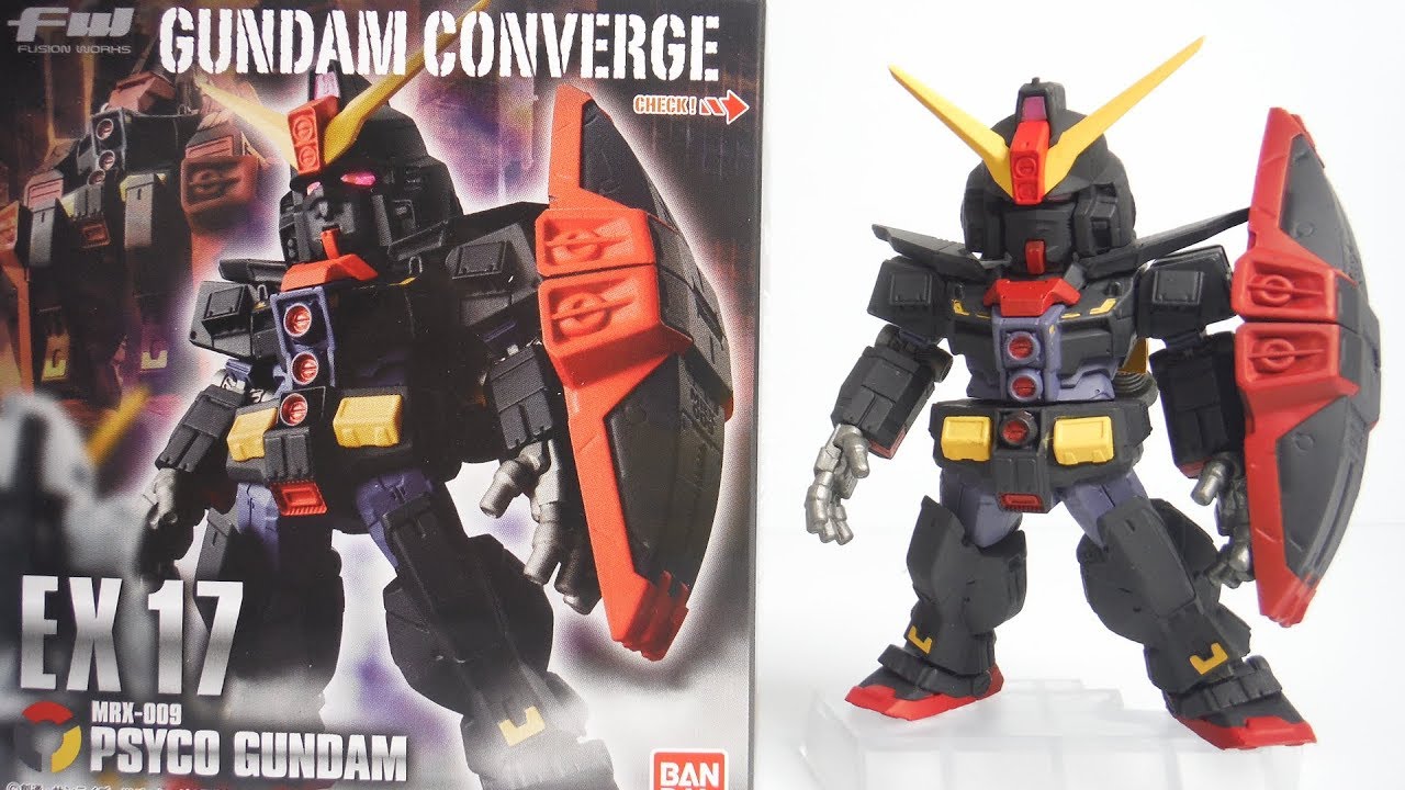 FW GUNDAM CONVERGE EX17 サイコガンダム 開封 ガンダムコンバージ