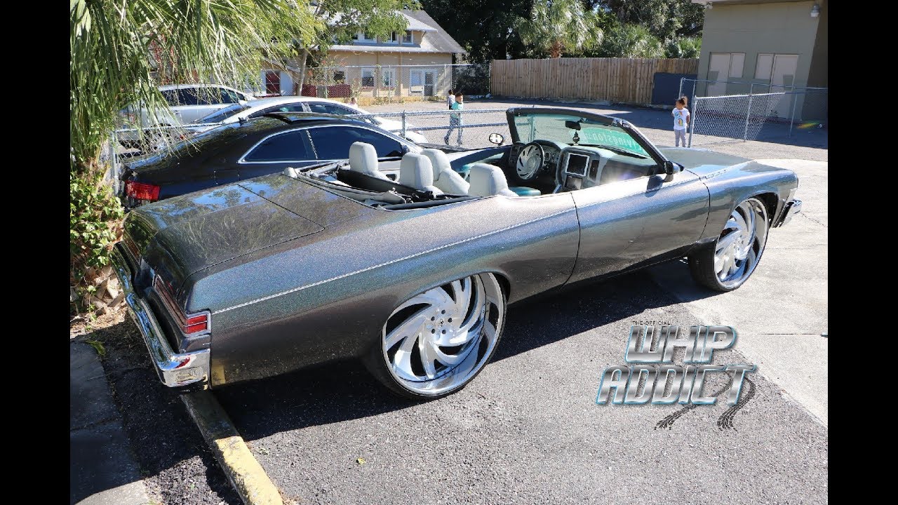 WhipAddict: Spectraflair 74' Buick LaSabre Convertible on 30s, New