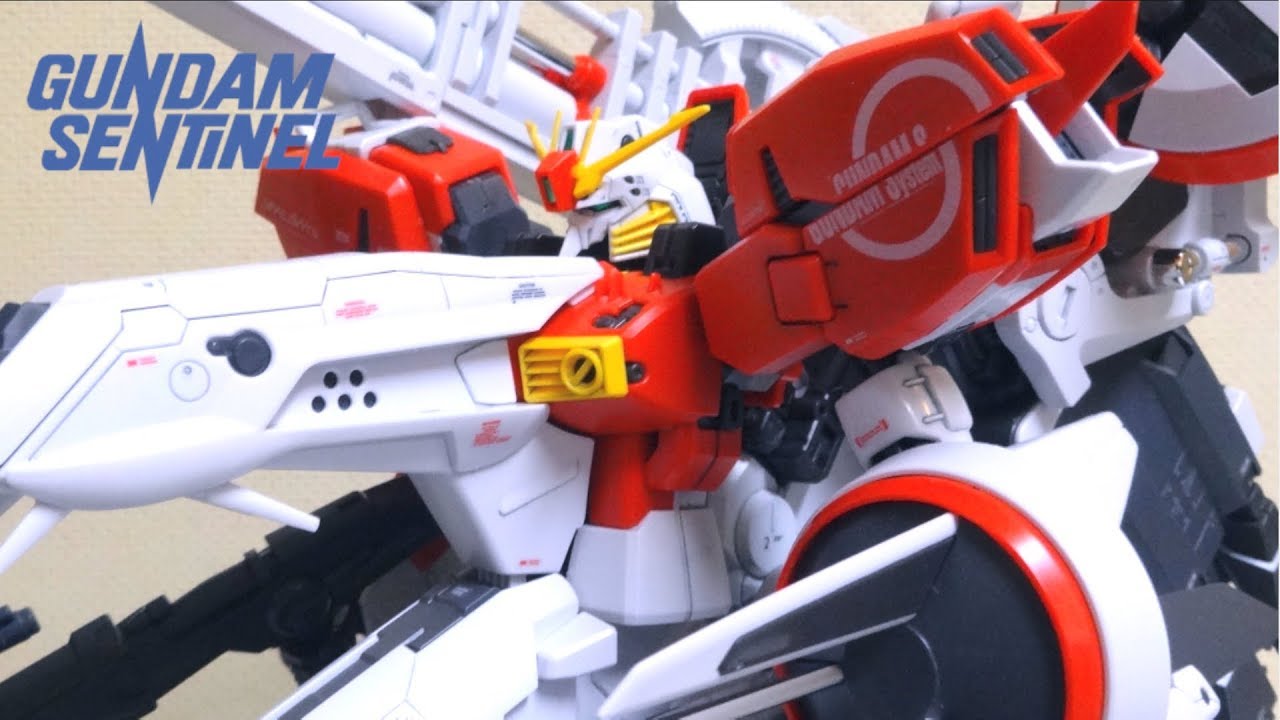 GUNDAM SENTINEL】MG 1/100 Deep Striker wotafa's review - YouTube