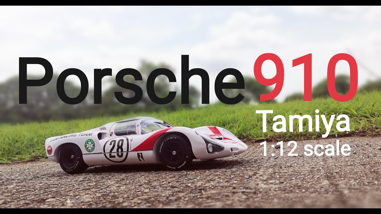 Porsche 910 Carrera 10 1:12 Scale Model Kit - YouTube