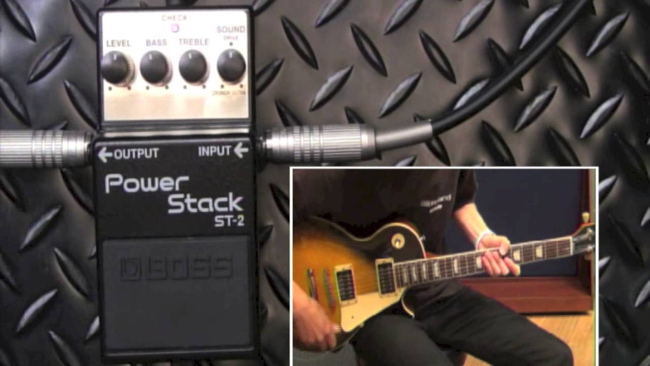 試奏動画】BOSS ST-2 Power Stack【BOSS COMPACT PEDAL 100th