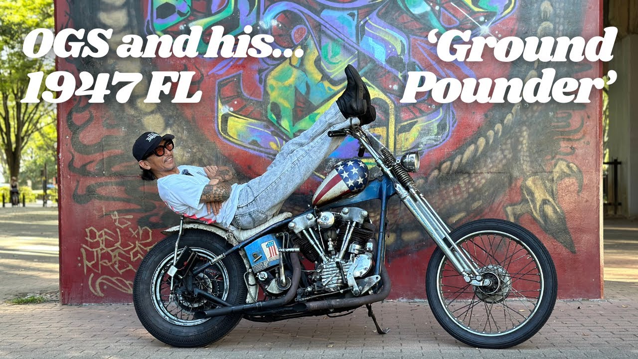OGS and his 1947 FL Knucklehead 'Ground Pounder'🇺🇸 - YouTube