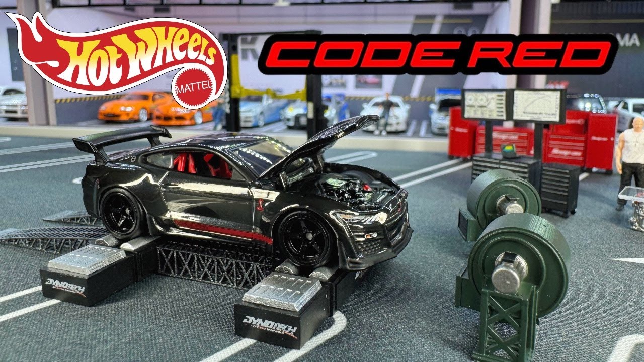 Unboxing Hot Wheels RLC Mustang Shelby GT500 CODE RED Review - YouTube