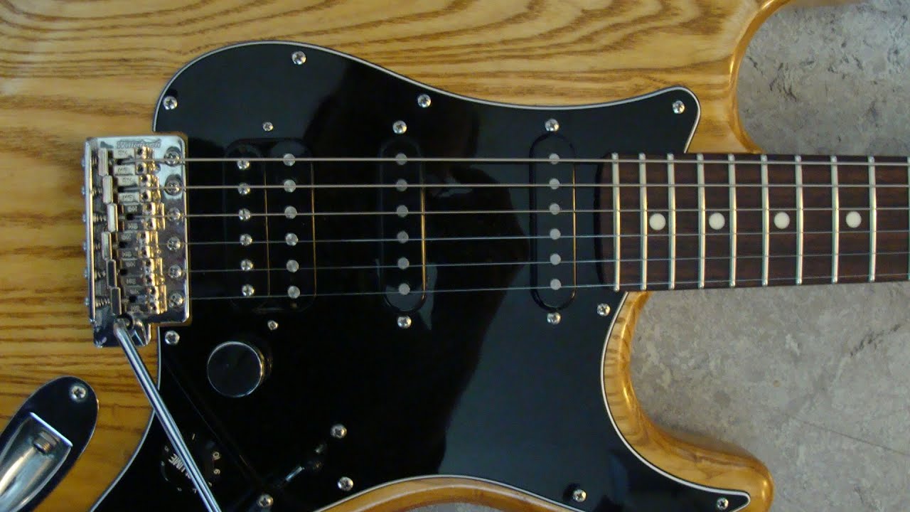 Bill Lawrence L280s & Artec GVH 1 alnico 4 Demo - HSS Strat - YouTube